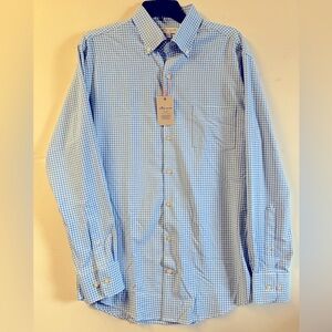 NWT Peter Millar Tech Dress Shirt Men’s M